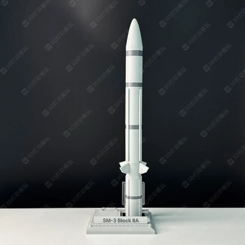 Фото Стандартная ракетка 3 (SM-3) масштаб 1:18, 3D-модель корабля VLS ВМС США, коллекционный дисплей в стиле милитари №5