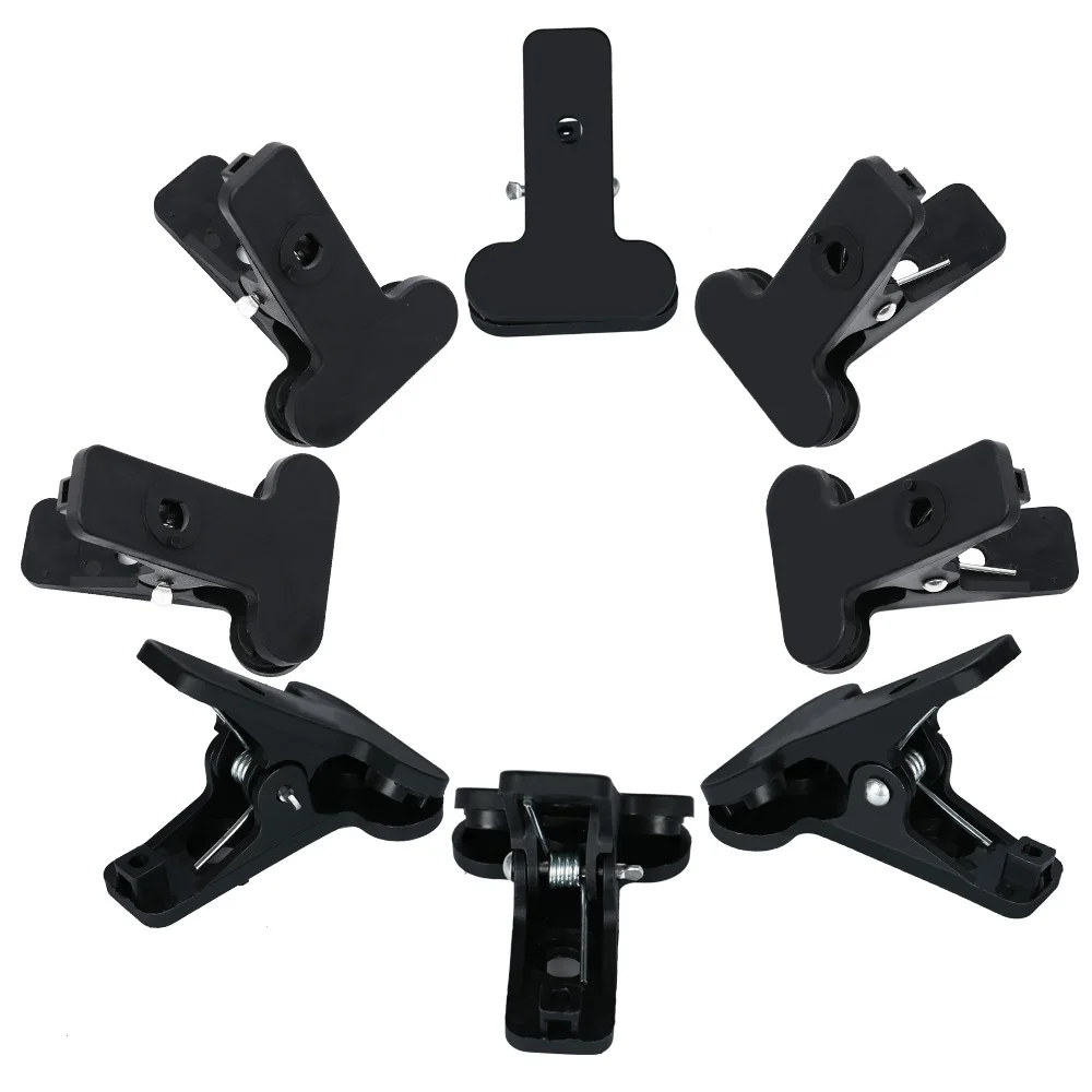 

Heavy Duty Photography Muslin Strong Clamps Use for Background Stand Fixed Backdrop Cloth,8Pcs Clips Pack