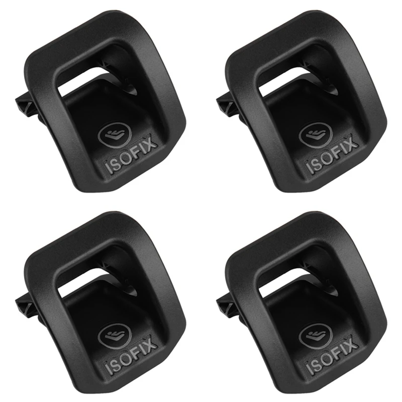

4X Car Seat ISOFIX Switch Cover Black For Mercedes Benz A CLA GLA Class W156 W177 W176 A1769230100