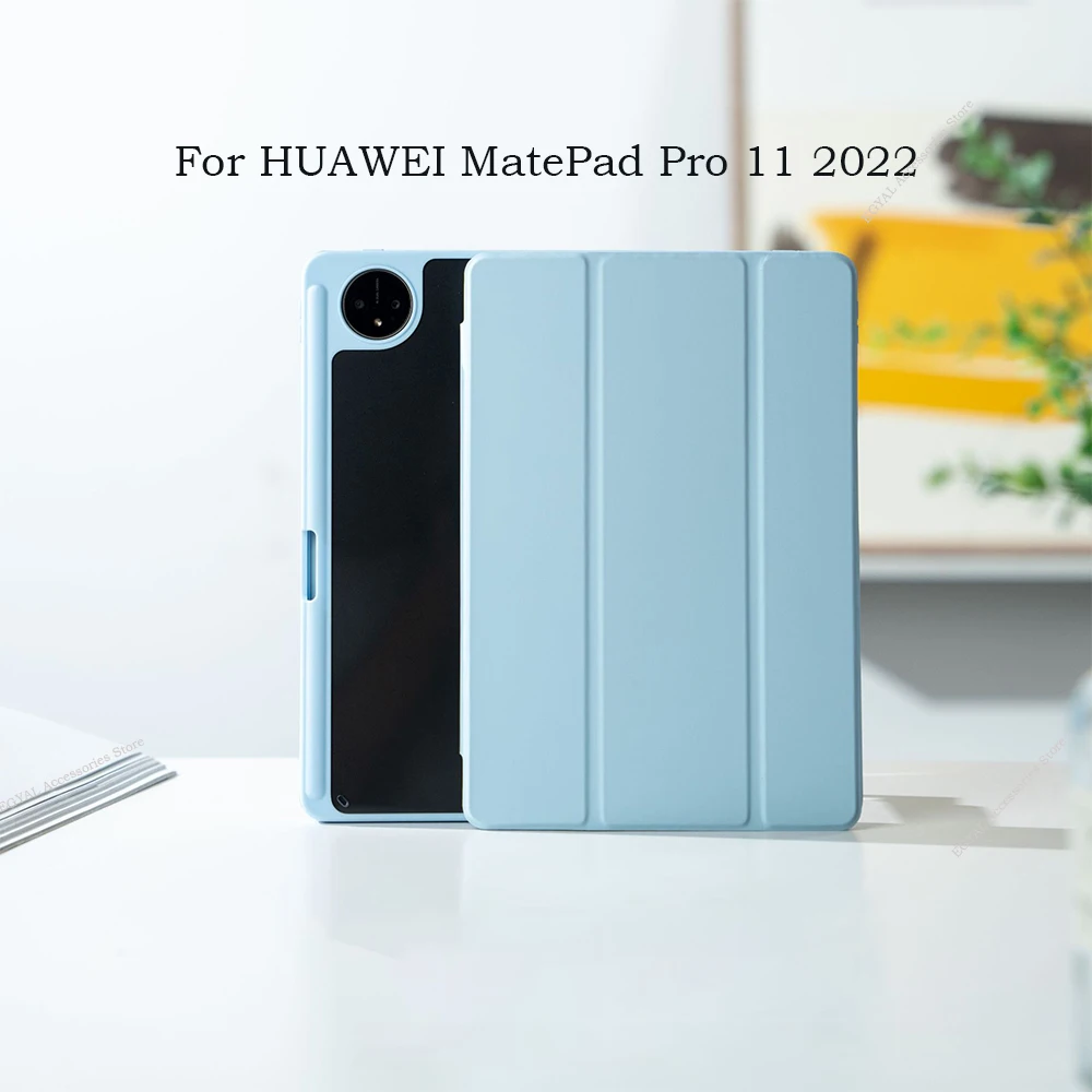 

For HUAWEI MatePad Pro 11 2022 Case with Pen Slot For Model GOT-AL09 Anti-fall Funda Cover For GOT-W09/W29 MatePad Pro 11 2022