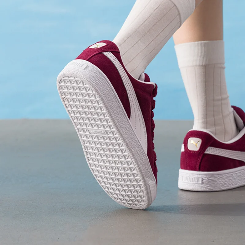 Фото Кроссовки PUMA унисекс 2026 Summer Suede XL Retro Bread, повседневная обувь 395205-12 №4