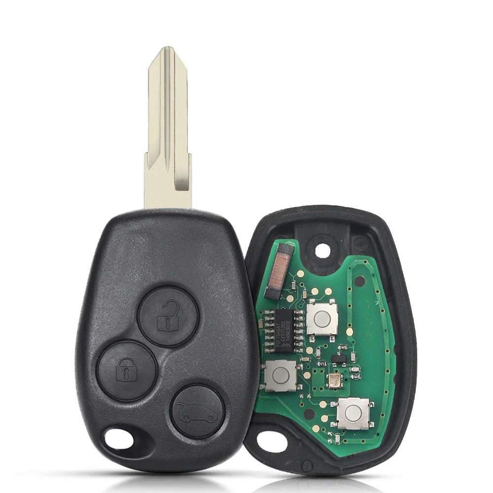 

KEYYOU дистанционный Автомобильный ключ для Renault Duster Modus Clio 3 поддерживающий DACIA Logan Sandero Kangoo 433 МГц PCF7946 PCF7947 чип