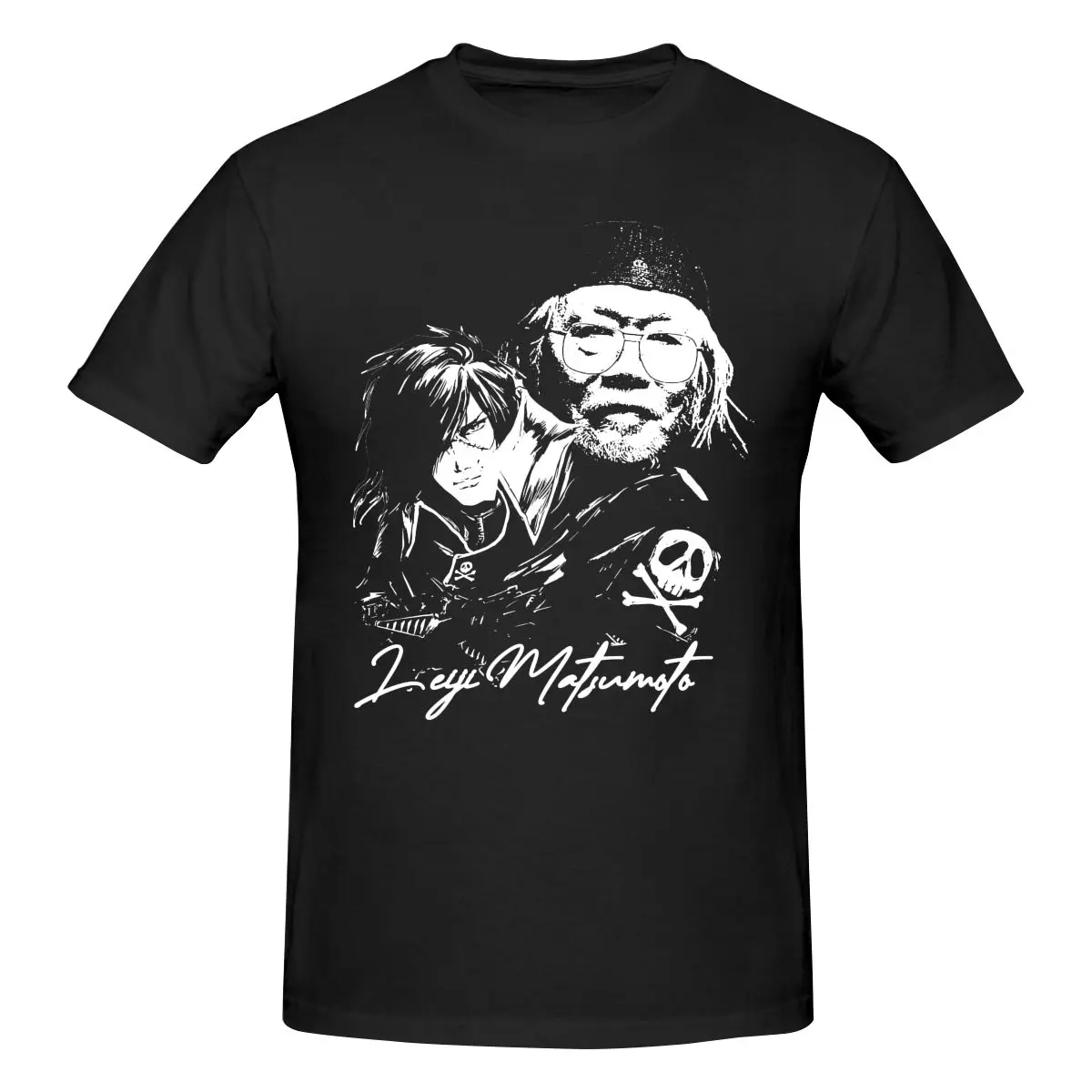 

Leiji Matsumoto T Shirt Cotton Short Sleeve Custom Tshirt Men