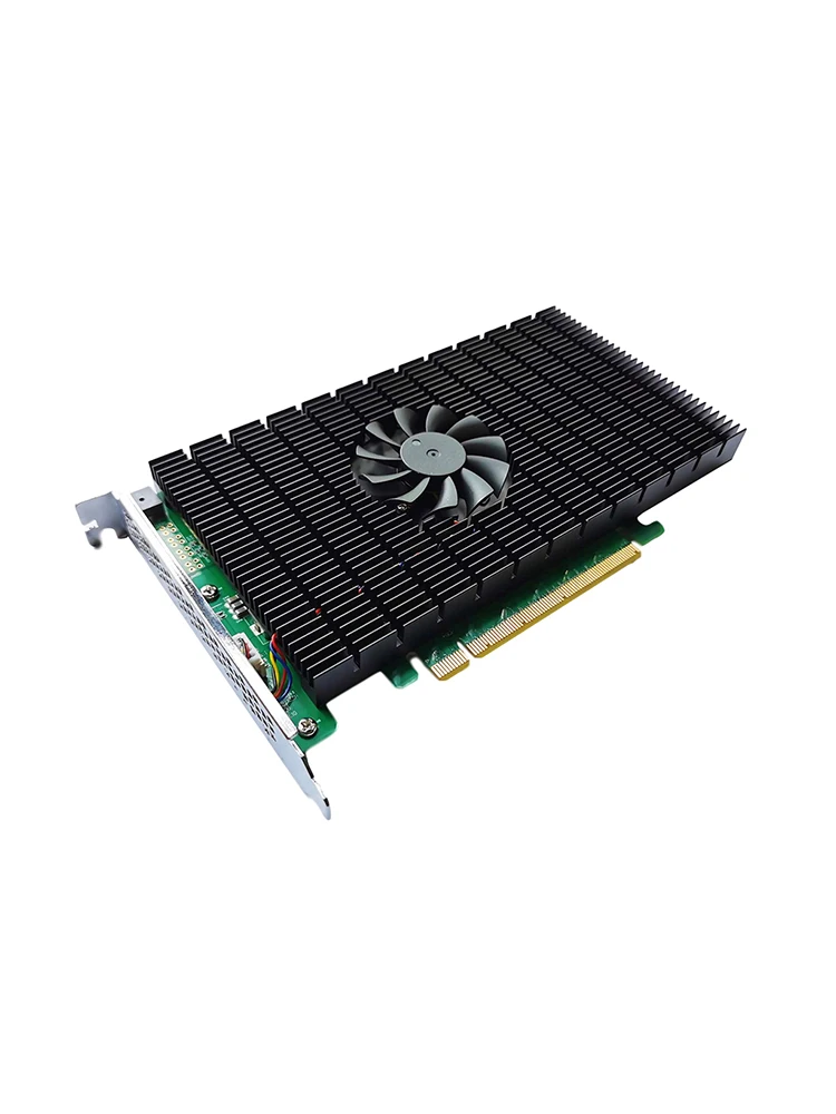 Плата расширения SSD7505 M.2 NVMe SSD PCIe4.0x16 RAID array card