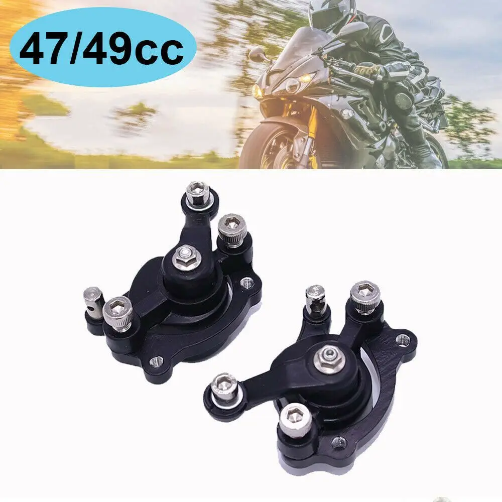 

1 Pair Black MTB For 47-49CC Durable Bike Brake Caliper Moto Brake Accessories Electric Scooter Motocross