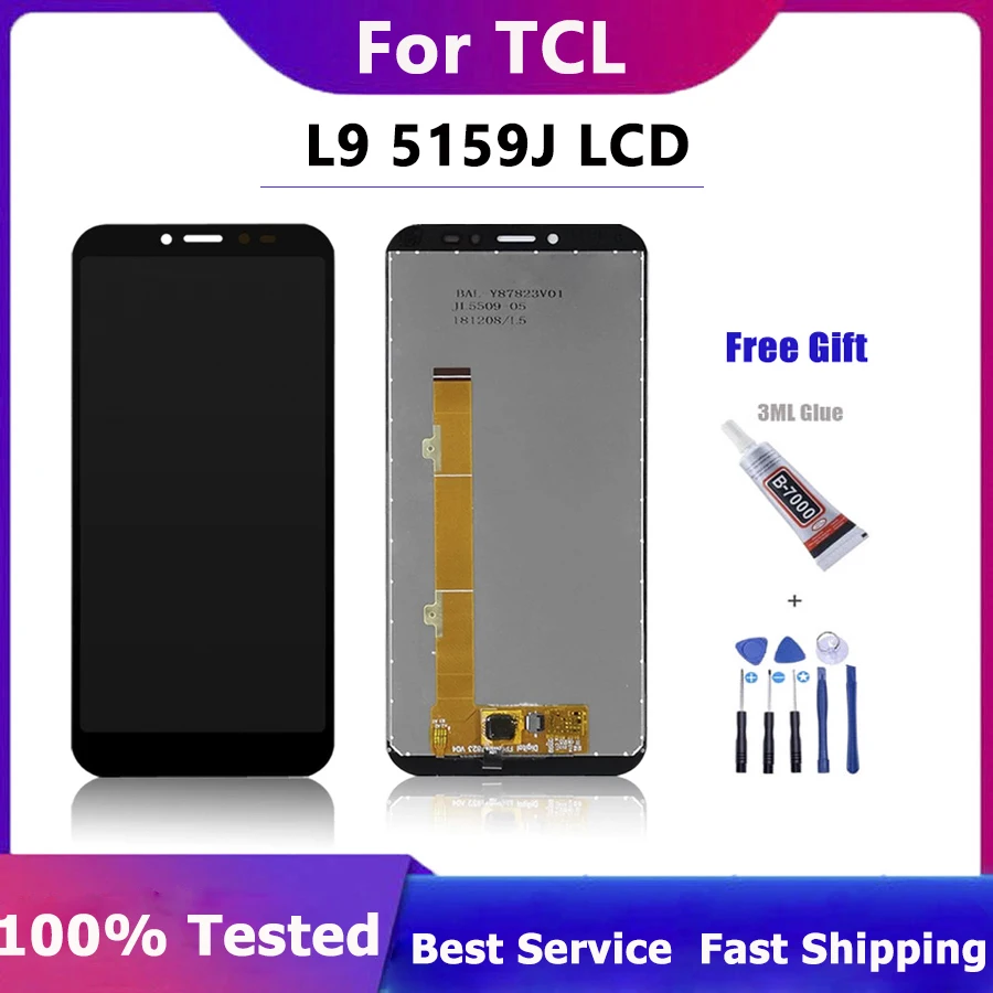 100% новый 6,52 дюймовый ЖК-дисплей для TCL 10 SE T766H T766J T766U Сенсорная панель экран дигитайзер в сборе для TCL 10SE ЖК-экран