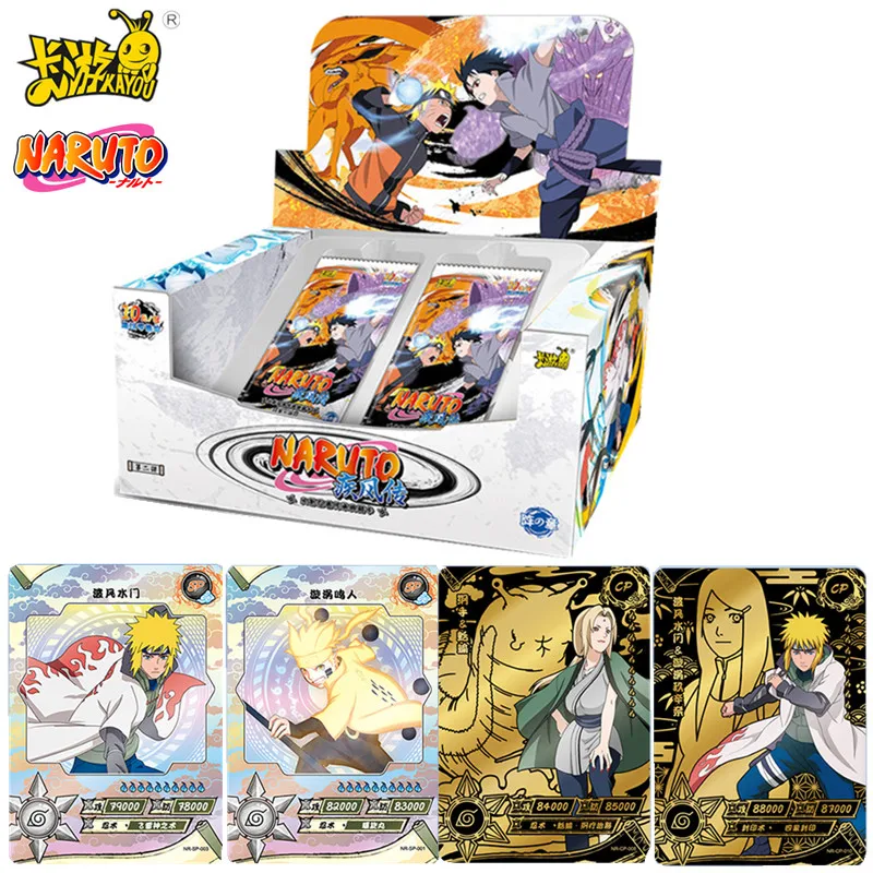 

NARUTO Edition Anime Figures Hero Card Uzumaki Uchiha Sasuke Character Card Collection Bronzing Barrage Flash Cards Boy Gifts