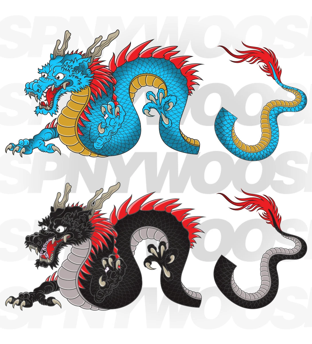 

Tribal Full Color Car Graphics Department Animal Dragon Car Graphic Tattoo Car Vinyl Decal Truck Side Animal Custom Car Sticker