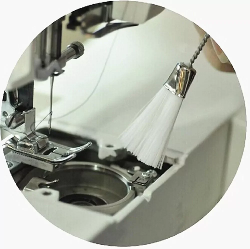 

sell 2pcs Household Double Ended Cleaning Brush Multi-function Sewing Machine Clean Brush Tail 5BB5612