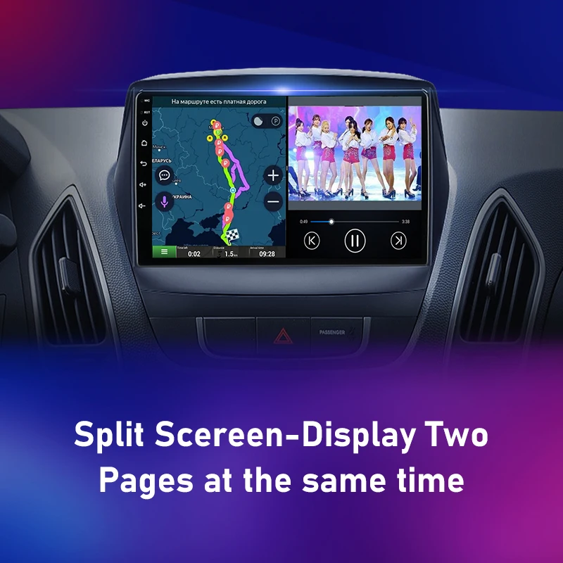 for hyundai tucson 2 lm ix35 2009 2015 android car radio multimedia video player navigation 2din stereo head unit carplay audio free global shipping