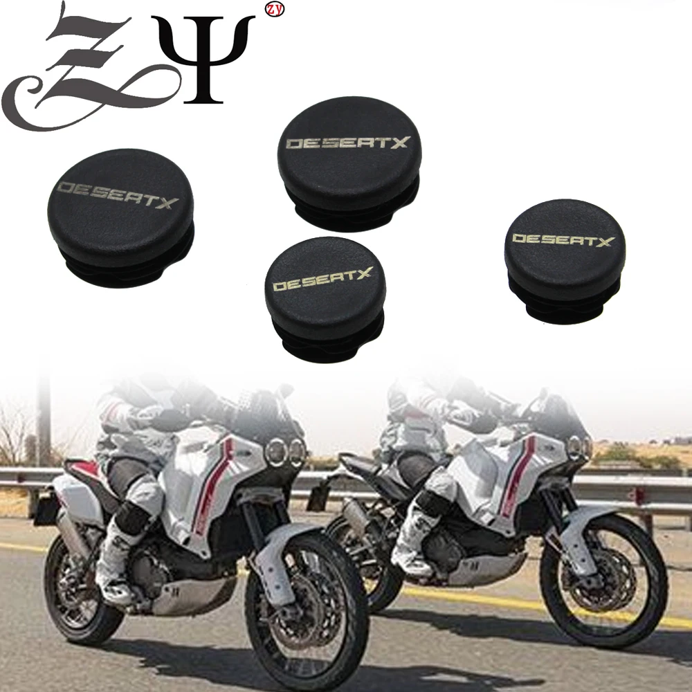 

Motorcycle Frame Hole Cover Caps Plug Decorative For DUCATI DESERTX DESERT X 2022-2023 Frame Cap Set