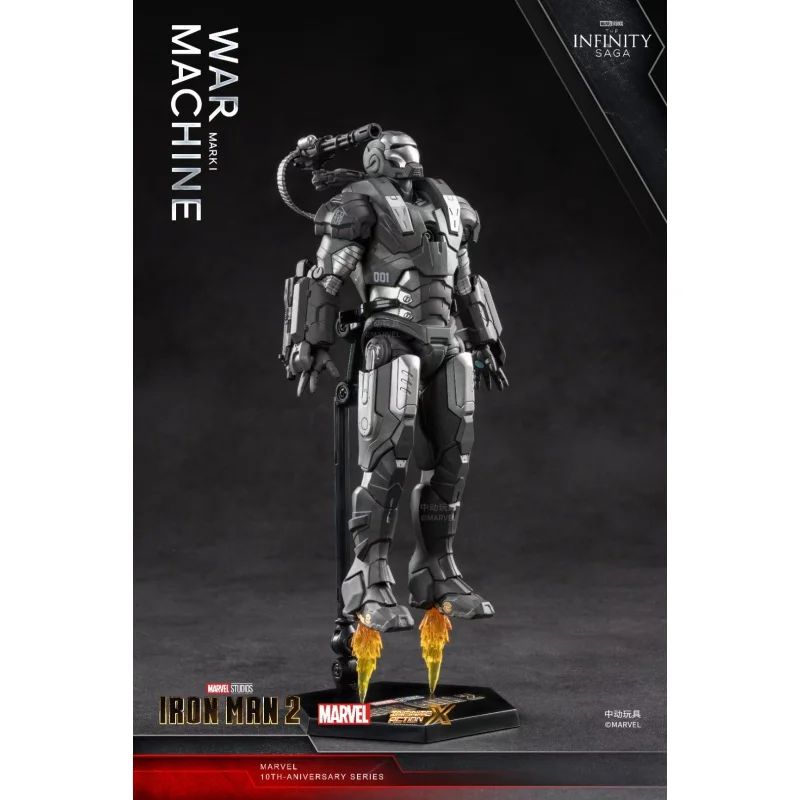 

Original ZD Toys Marvel legends hero character 18cm MK1 war machine iron man figure Model kids birthday gift