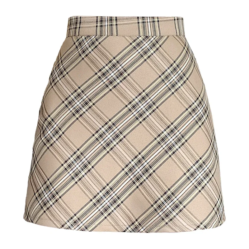 Юбка-миди в клетку