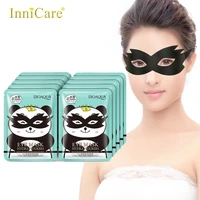 10pcs bioaqua black eye mask hydrating moisturizing anti wrinkle eye bag dark circle remover women eyes patches skin care