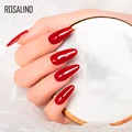 ROSALIND Gel Nail Polish 40 Colors Semi Permanent Manicure Nail Art Gel Varnishes Hybrid Base Top Coat For Gel Polish