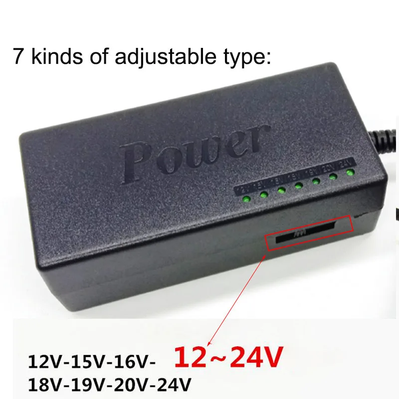 Регулируемый источник питания зарядное устройство 34 разъемная головка адаптер