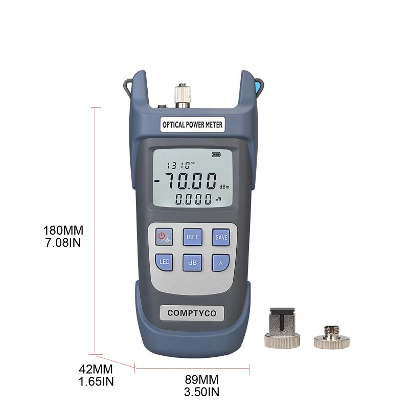 Tester for Fiber Cable Testing FC/SC/ST Universal Interface Optic Power Meter