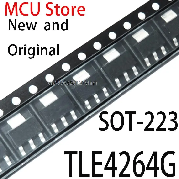 10 шт. новые и оригинальные SOT223 4264 TLE4266 SOT-223 4264G SOT LDO низкий выносной регулятор чип транзистор TLE4264G TLE4266G