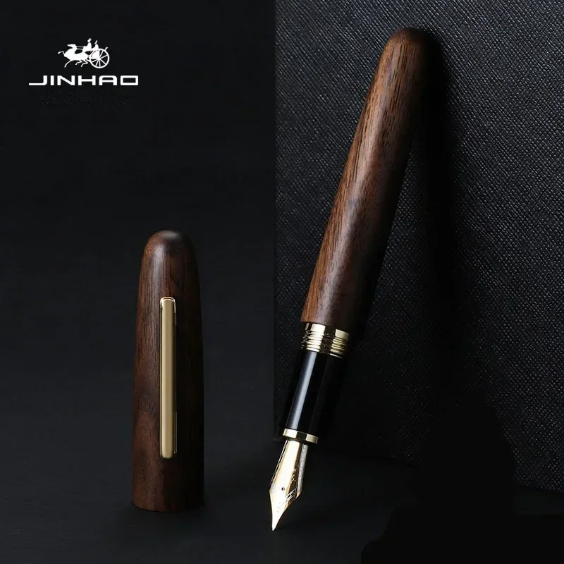 

Jinhao 9056 Перьевая ручка из натурального дерева