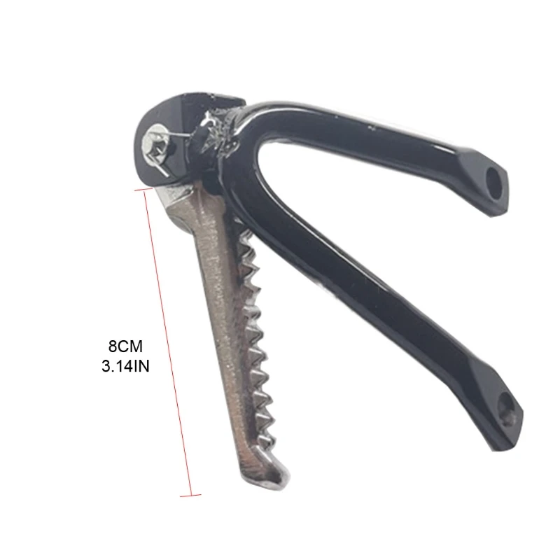 Универсальные подножки для мотоцикла 2 шт. складная подставка ног износостойкие