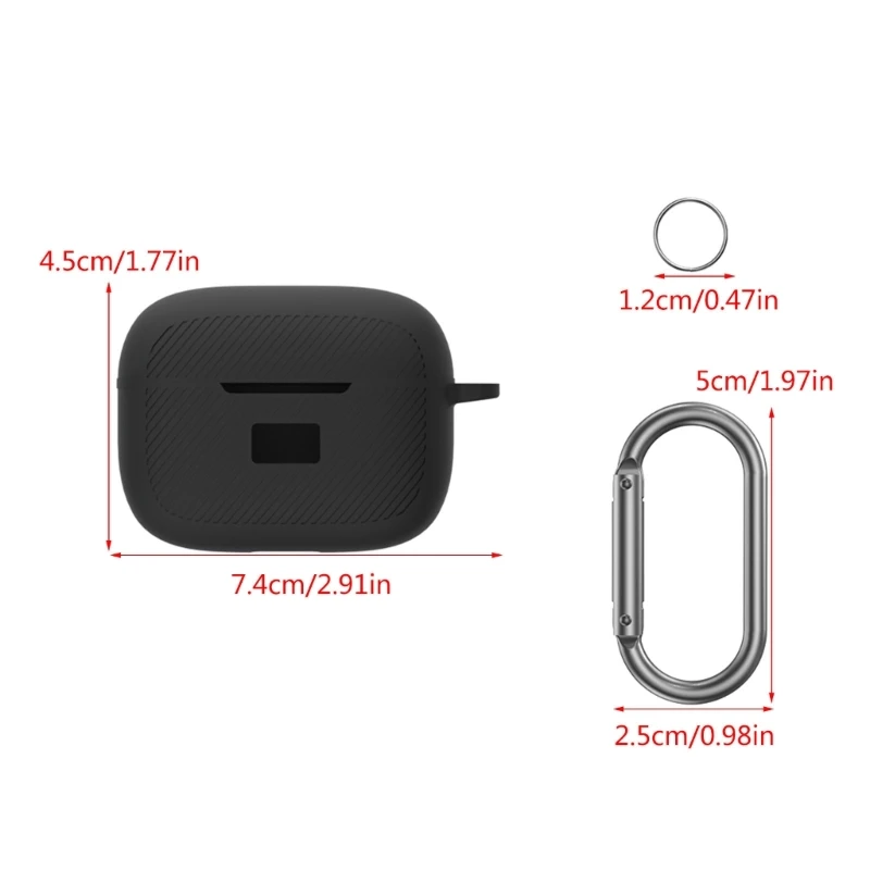 Защитный чехол для наушников AirBuds 8 пылезащитный моющийся защитный устойчивый к