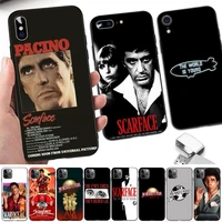 scarface 1983 film al pacino movie phone case for iphone 11 12 13 mini pro xs max 8 7 6 6s plus x 5s se 2020 xr case