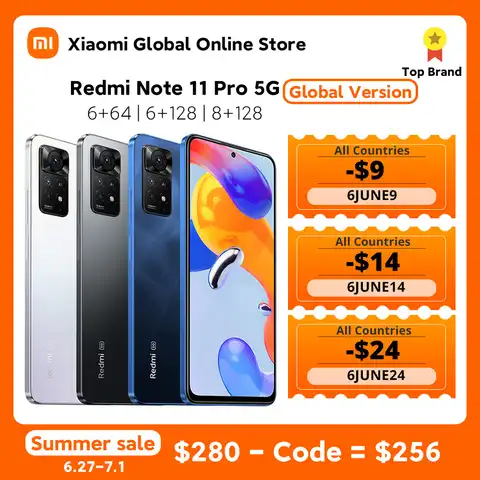 Смартфон Xiaomi Redmi Note 11 Pro, Snapdragon 695, 5000 МП, мАч