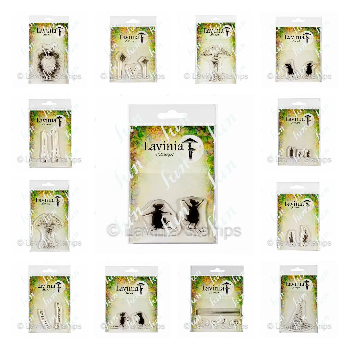 

DIY Flower Pods Toadstool Pixy Houses Fern Fairy Ladders Witches Hat Clear Stamps Scrapbooking Paper Cards Decor Embossing Molds