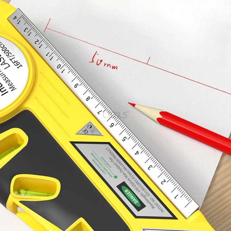 Лазерный уровень многофункциональный красный зеленый внешний Нивелир высокая