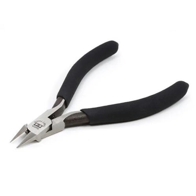 Tamiya 74123 Classic Sharp Pointed Side Pliers for Gundam Model Building Tools Side Cutter for Plastic Model Hobby DIY Tools
