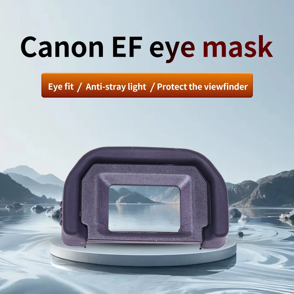 Фото Маска для глаз Canon EF подходит для 77D 850D 800D 700D 650D 200DII 1300D 3000D, видоискатель камеры, защитная крышка, аксессуары для корпуса №1
