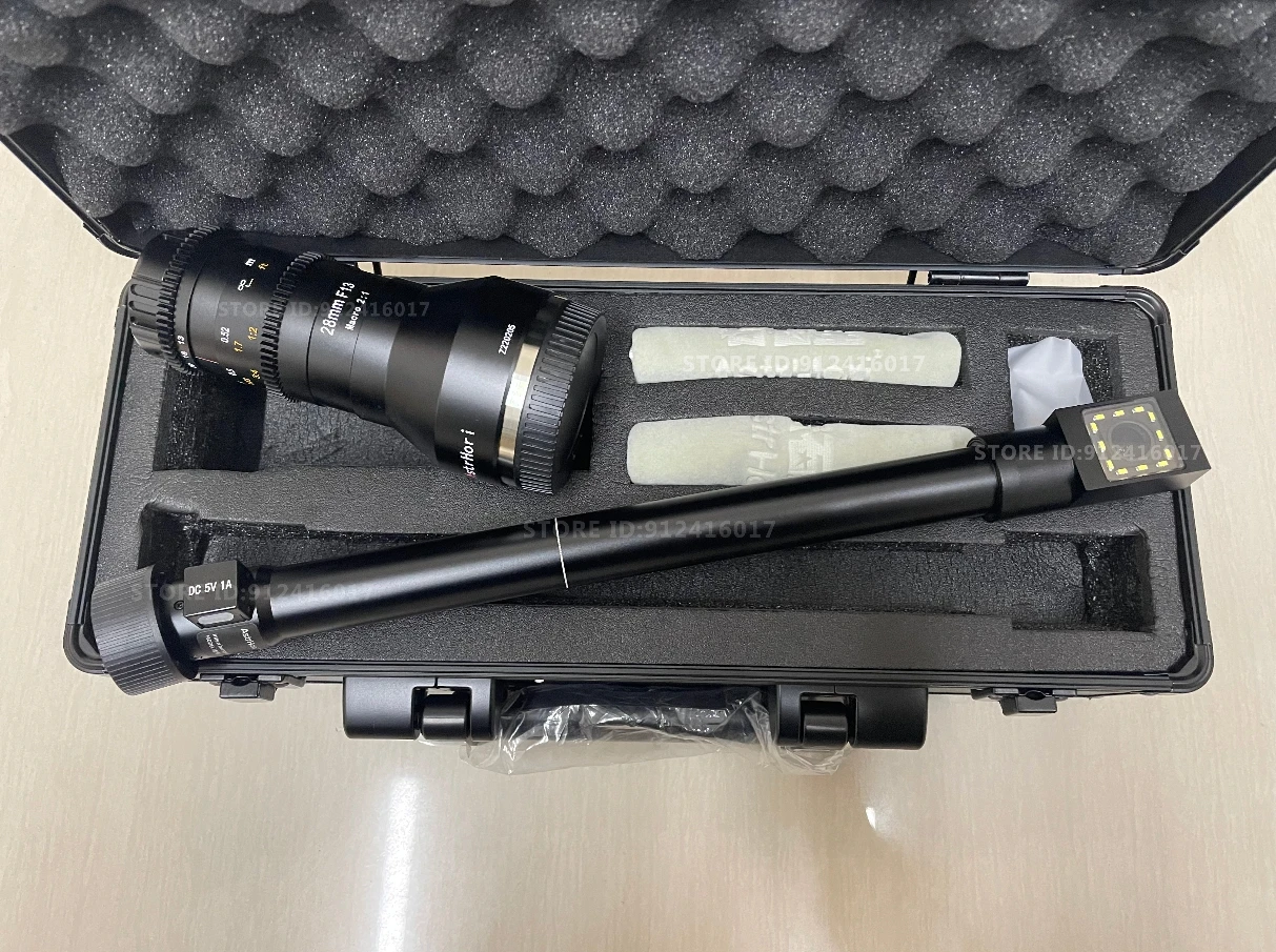 Объектив AstrHori 28 мм F13 Macro 2X зонд-объектив 90 градусов/прямой вид полнокадровый