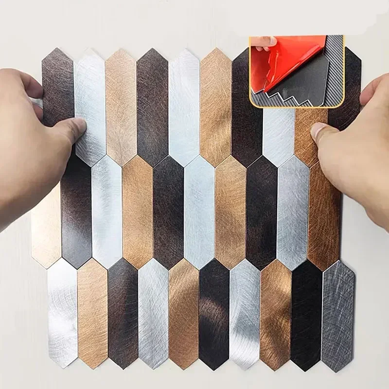 Мозаичная металлическая алюминиевая пластиковая панель