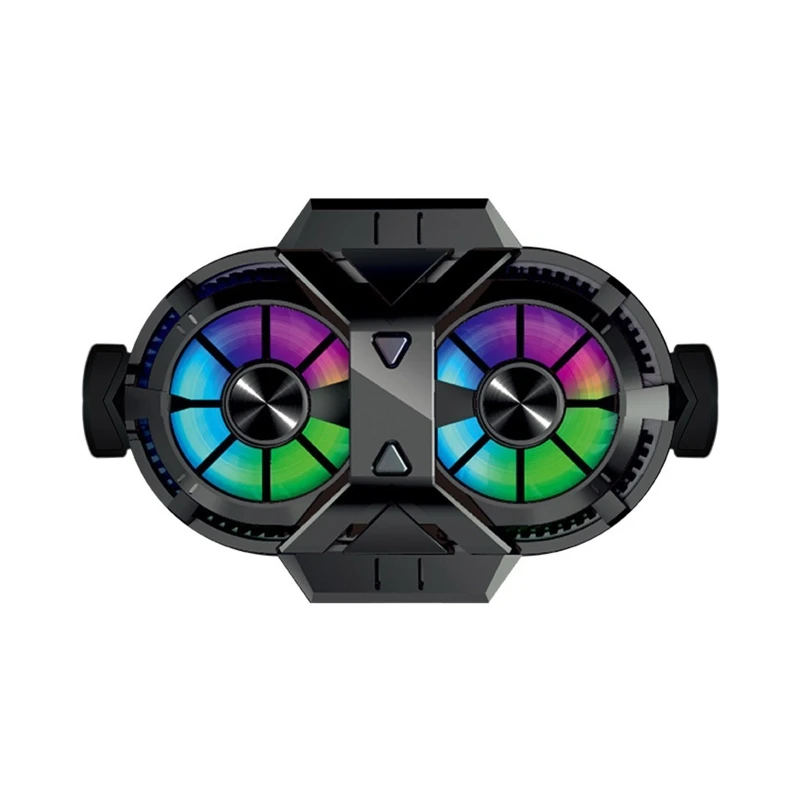 

Adajustable Speed Phone Cooler Heatsink Phone Radiator for Gaming Lives Watch Videos for Cellphone from 69 to 92mm