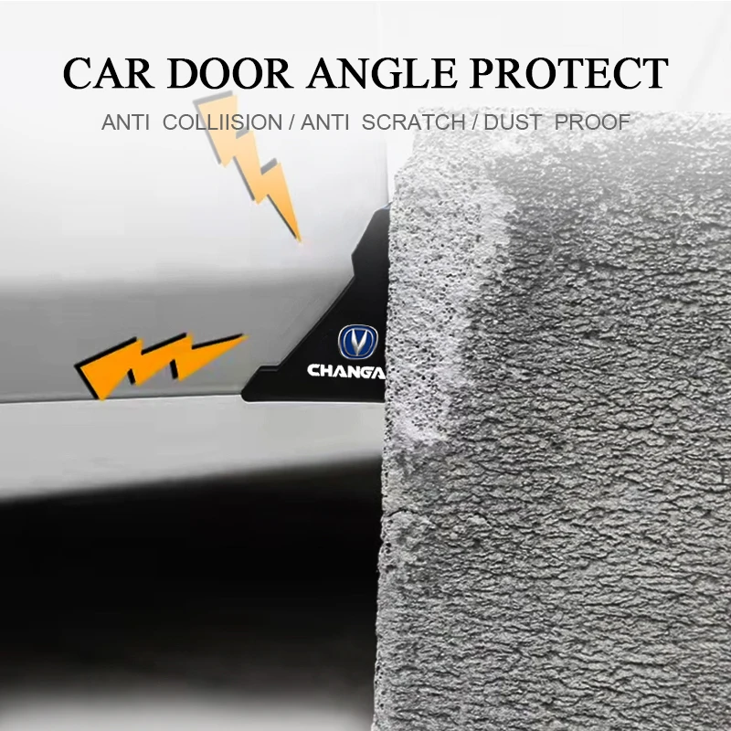 

2pc New Car Door Corner Cover Bumper Protector Anti-Scratch Sticker for Roewe I5 350 Panel Radio 550 Rx5 750 360 Ei5 Accessories