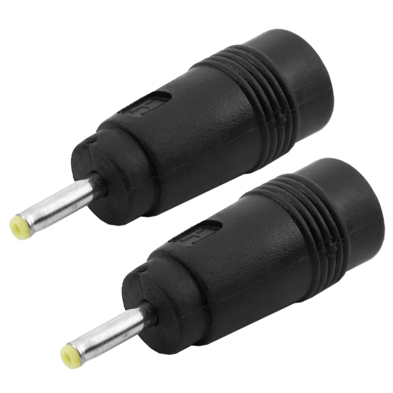 

2pcs 2.5mm x 0.7mm Male Plug to 5.5mm x 2.1mm Female Jack DC Power Adapter