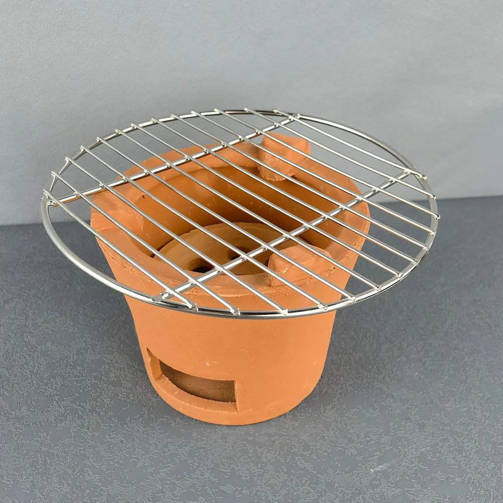 Круглая сетка для гриля коврик барбекю решетка угольные грили выпечки уличная