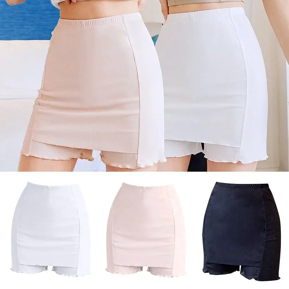 

Ice Underpants Thin Fit Pants Pants Seamless Shorts High Sliming Silk Boxer Summer Waist Seamless Safety