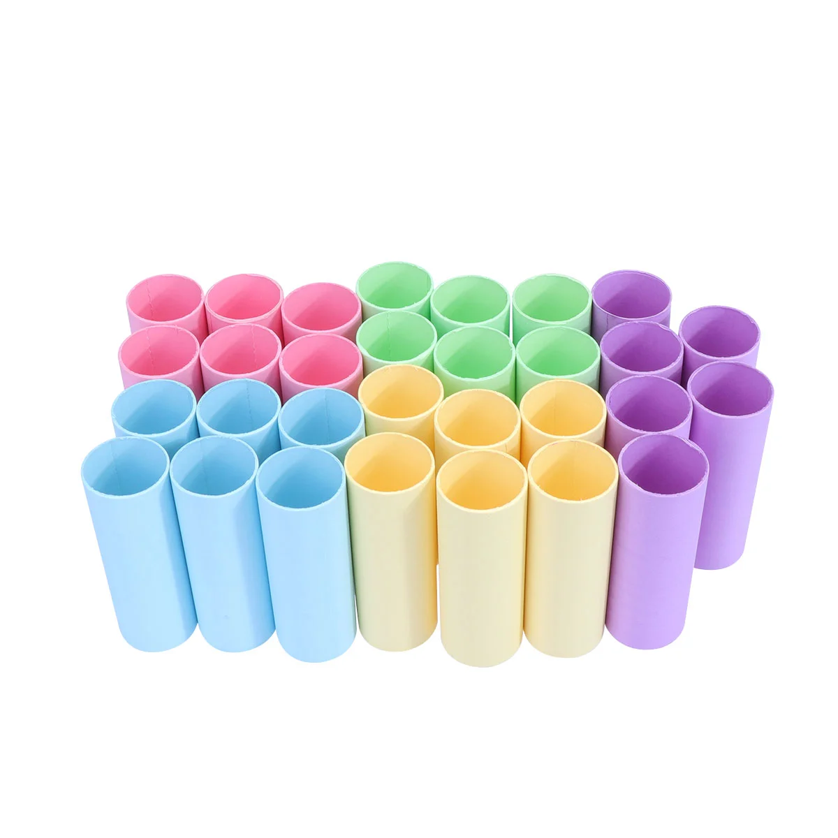 

20Pcs Craft Rolls Paper Tube Round Cardboard Tubes Posters Container for DIY Projects Storage Drawings Paintings Protector