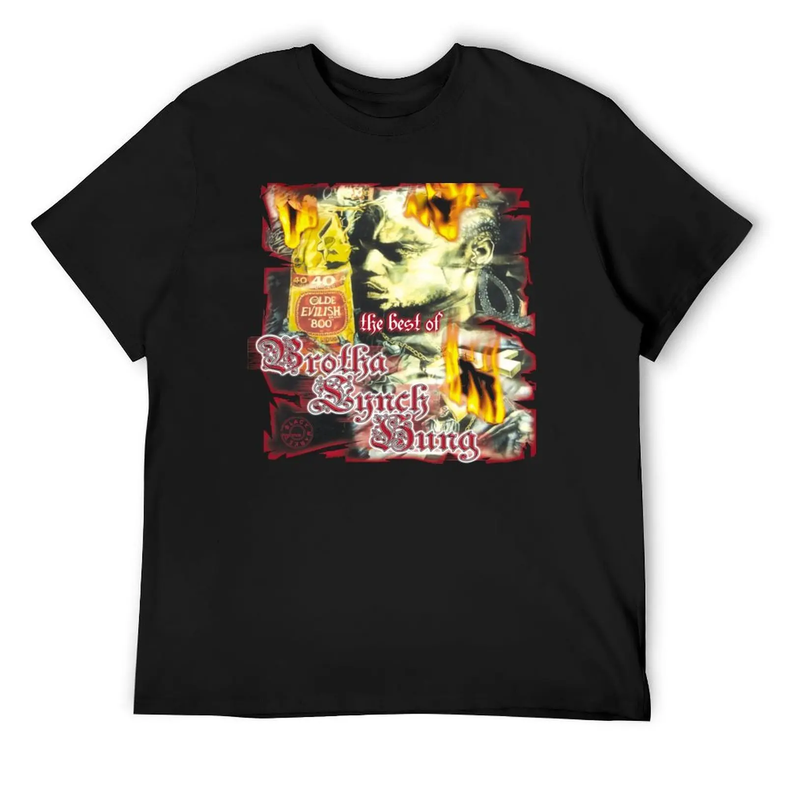 Футболка Best of Brotha Lynch Hung топы больших размеров мужская футболка забавные футболки