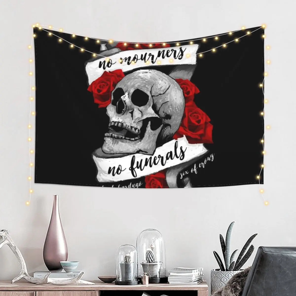 Гобелен No Mourners Funerals украшения для спальни роскошный гобелен гостиной