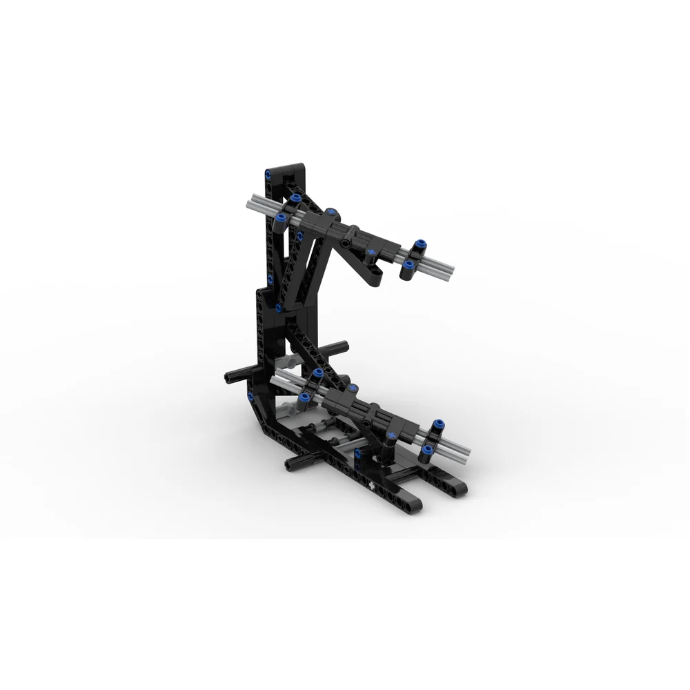 MOC 4 масштабируемый автомобиль сделай сам скоростные чемпионы стенд гоночный