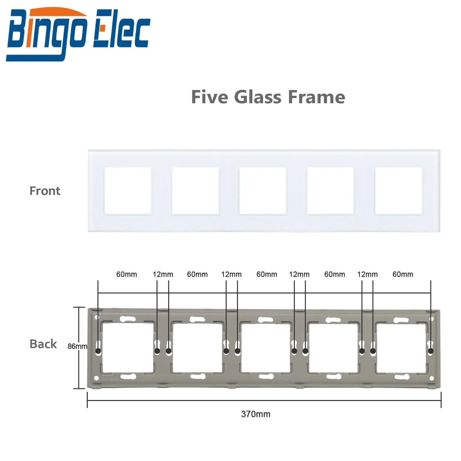 Механические кнопочные переключатели Bingoelec, розетка европейского стандарта с телевизором/ST/CAT6, вилки USB/Type-c, белые функциональные детали «сделай сам», бесплатная комбинация