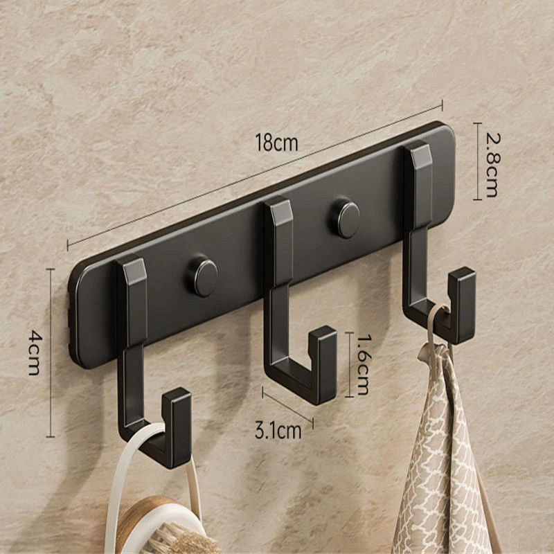 

Черный алюминиевый крючок HUXUAN