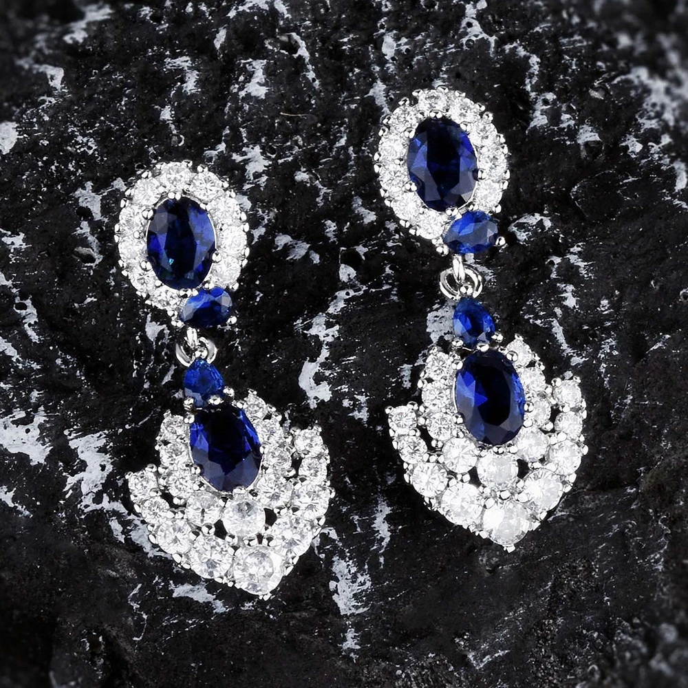 

Оригинальные женские серьги WPB, Имитация натуральной реальности, Женская яркая циркониевая Роскошная бижутерия, праздничный подарок для де...