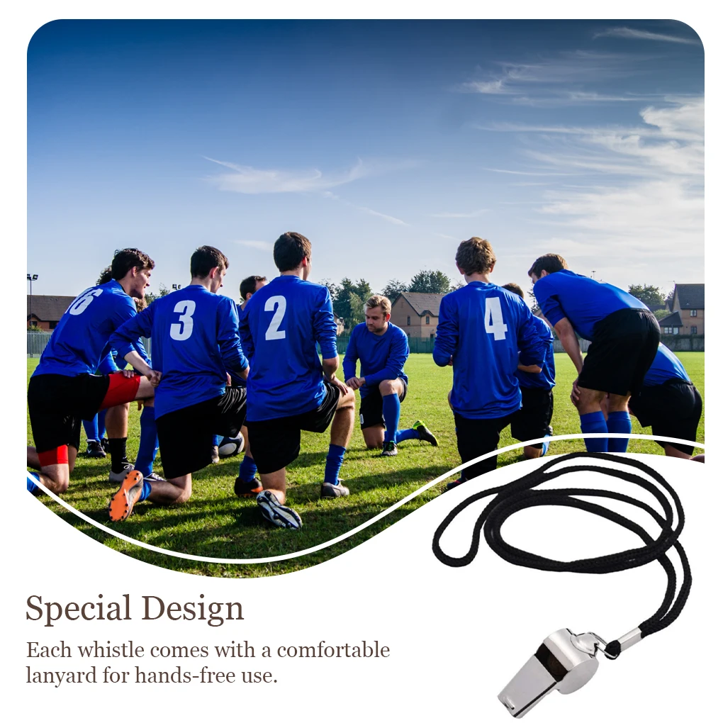 

Свисток из нержавеющей стали, профессиональные инструменты для выживания, судейские свистки