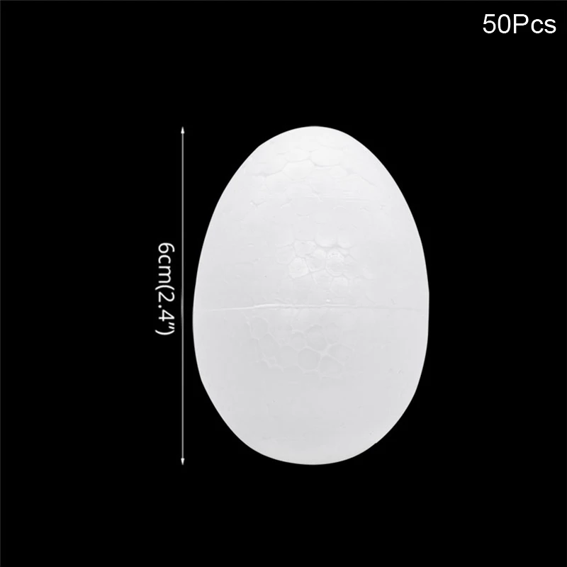 

Пасхальные яйца пенопластовые 50 шт xunyihappy