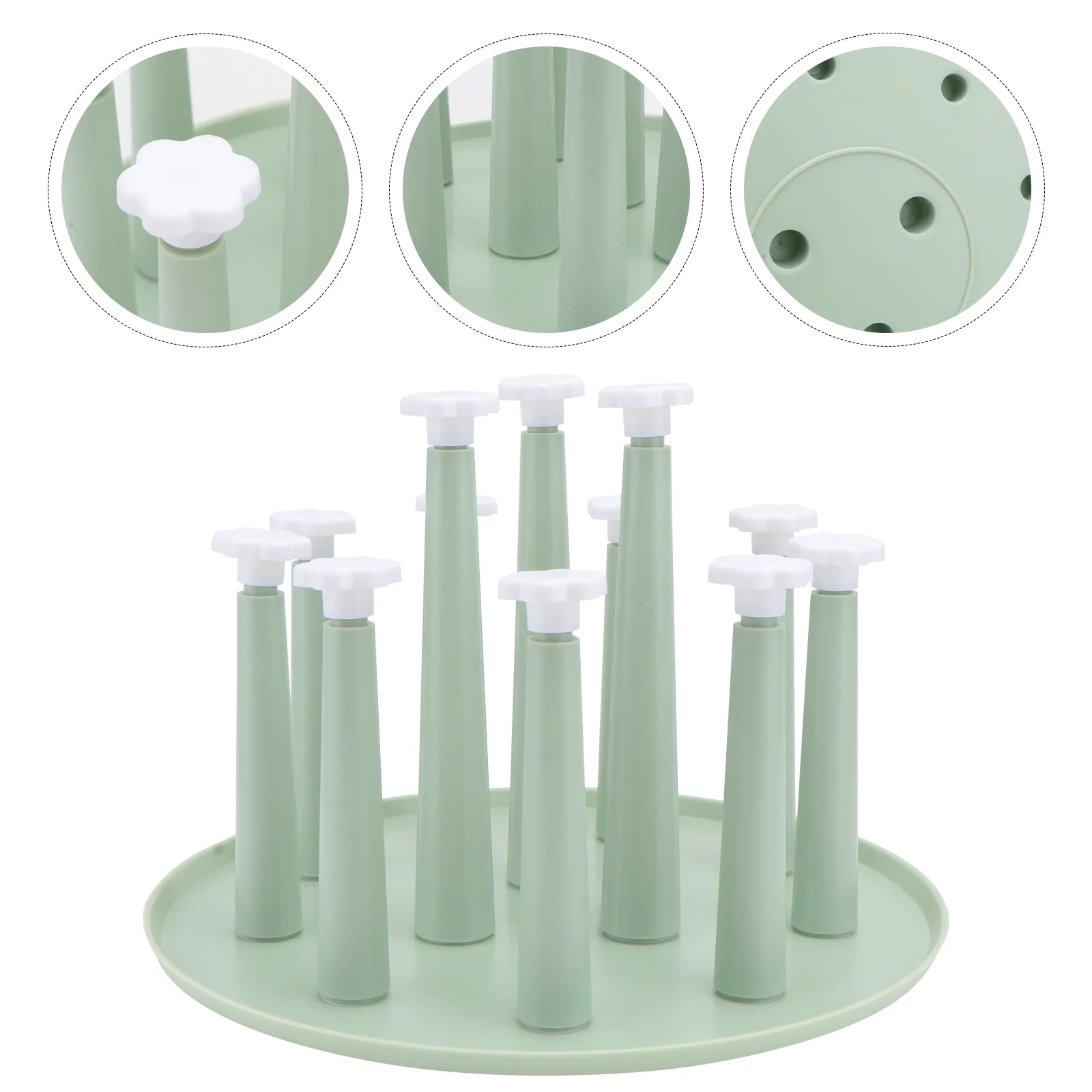 

Rack Bottle Drying Mug Draining Cup Coffeetree Tea Dryer Stand Kitchen Tumble Display Organizerwater Holder Sippy Space Saving
