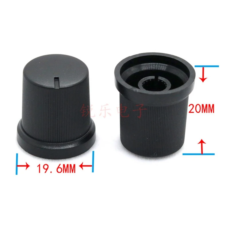 Пластиковая ручка управления для рулонного вала 6 мм 10 шт.