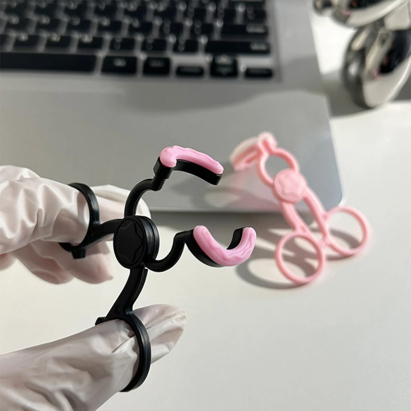 Щипцы из нержавеющей стали и пластика для контактных линз